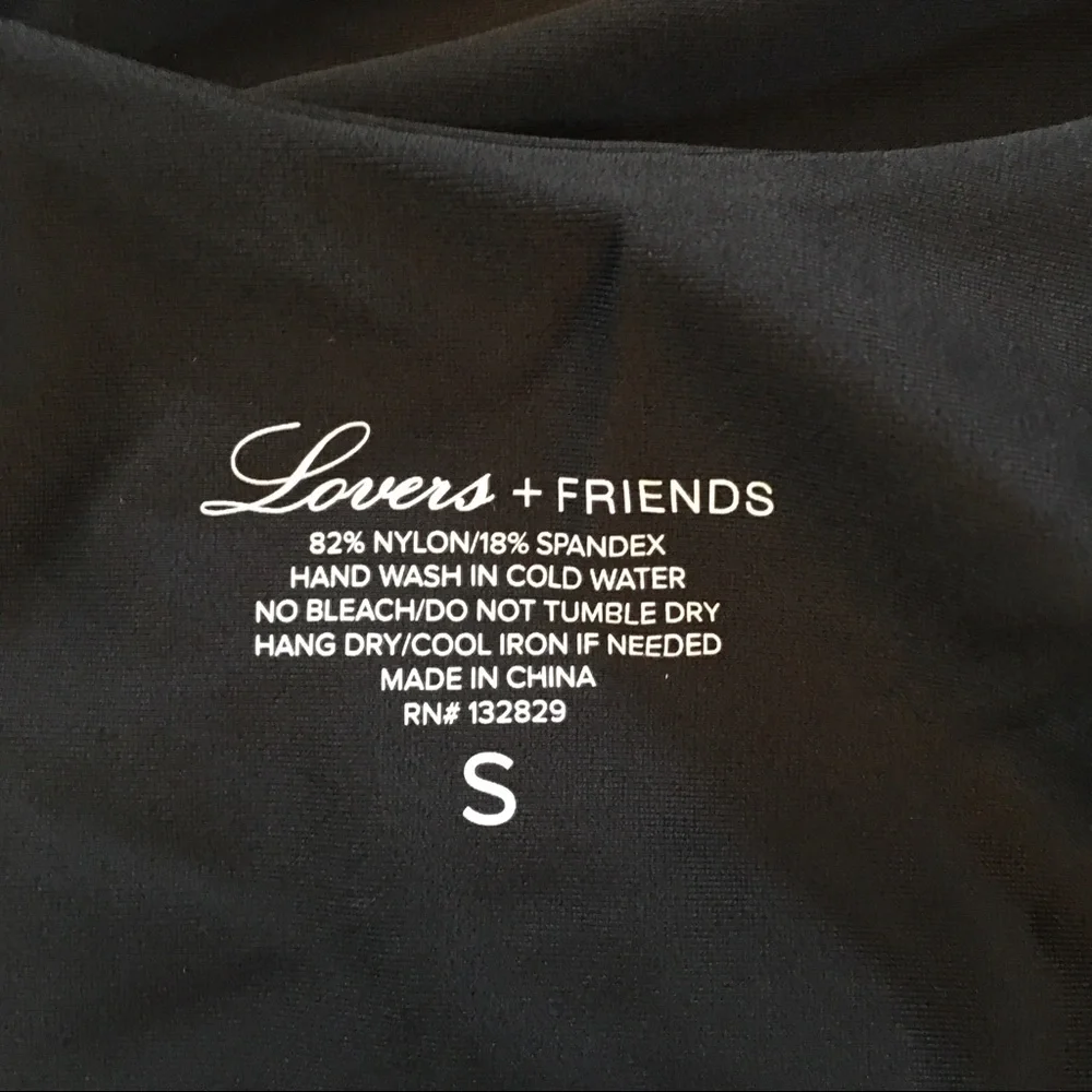 Lovers + Friends Dream Big One Piece Black - Picture 7 of 10
